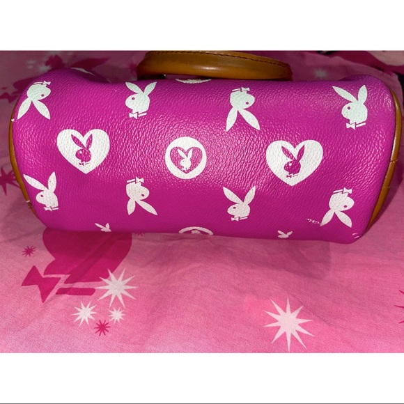 SOLD Playboy Monogram Speedy Purse - Picture 5 of 8